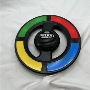 Simon Swipe Handheld Electronic Memory Recall Game Hasbro 2015 Tested & Works!!